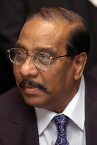 Mr. Anton Balasingham, LTTE chief negotiator.